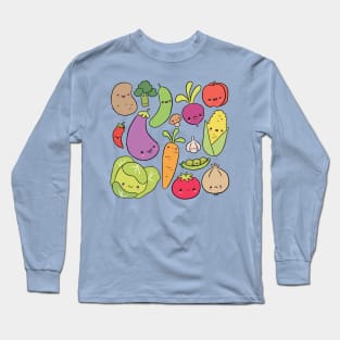Vegetables party Long Sleeve T-Shirt